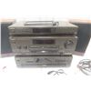 Image 2 : Technics Stereo Tuner Amplifier; Disc Changer + Speakers