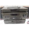 Image 4 : Technics Stereo Tuner Amplifier; Disc Changer + Speakers
