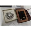 Image 9 : Jewelry Collection: Broach, Necklace, Earrings; Costume Fashion