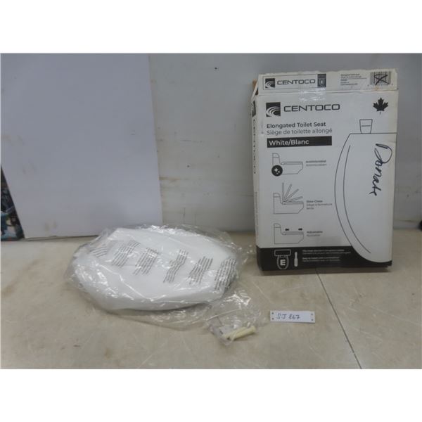 New Elongated Toilet Seat