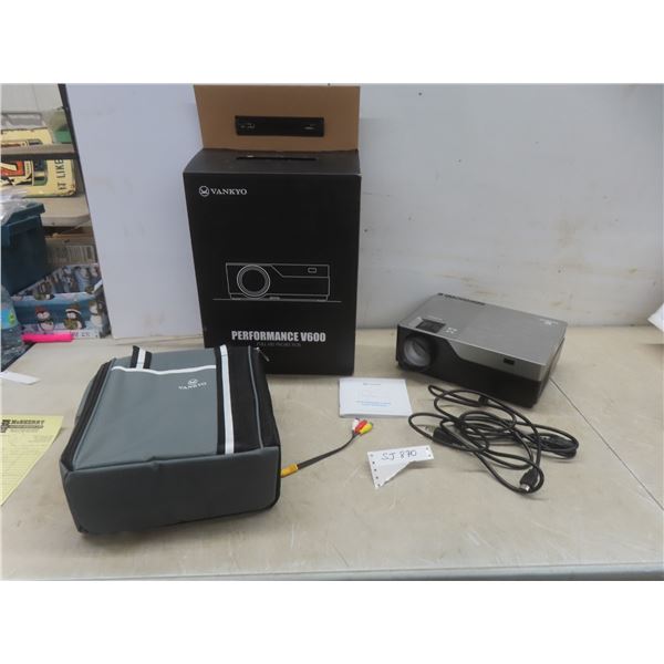 Vankyo Performance V600 Full HD Projector – Working