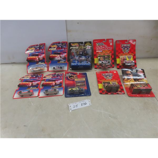 10 Die-Cast Cars, Sealed: Racing Champions, Pro Racing, Winners Circle