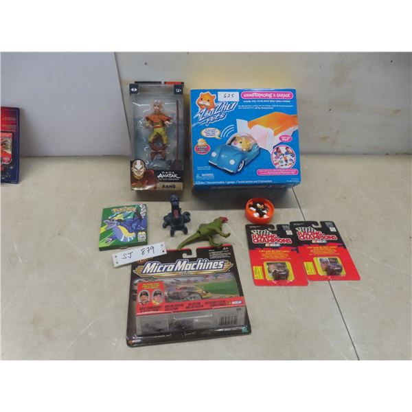 Micro Machines Factory Sealed; Avatar Figure; Hamstermobile w/Garage and More