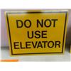 Image 2 : 3 Styrene AED 8" x 11" Do Not Use Elevator, and 4 Explosive 10 3/4" x 10 3/4"
