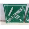 Image 3 : Sign, Placard Styrene – Compressed Gas
