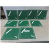 Image 1 : Sign, Hazard Class 2 Gases Non-Flammable, Plastic w/Symbol, 10 3/4" x 10 3/4"