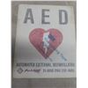 Image 4 : Decal Sign "Health First / Wear Your Mask", 10" x 7", Adhesive AED 8" x 10" Premasked