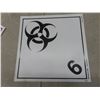 Image 5 : Placard, Adhesive Toxic Substances Class 6.1 and Adhesive Infectious Substances Class 6.2