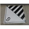 Image 3 : Sign, Adhesive Fire Alarm Arrow, 8" x 12" and Miscellaneous Products Class 9