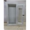 Image 6 : Cabinet, Recessed 9" x 24" x 6", F/10lb Fire Extinguisher, w/Acrylic Panel, 6" Stud Wall