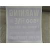 Image 6 : Adhesive Signs: White Cross on Green Qty 44; First Aid Kit Qty 41; Tampering Warning Qty 50