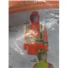 Image 4 : Rain Jacket, Polyurethane/Cotton Hi-Viz Orange, FR/Arc Rated, 3XL - Qty 1