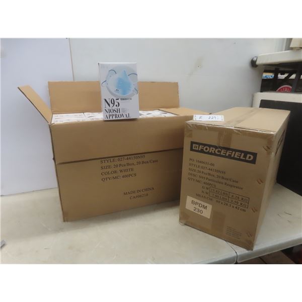 Mask, N95 Forefield - 2 Cases, 20 Boxes Per Case