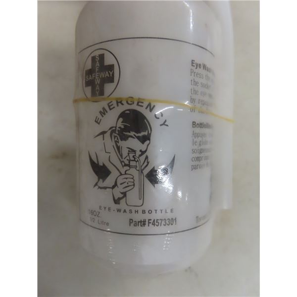 Bottle, Eyewash Empty, 500ml (16oz) - Qty 50