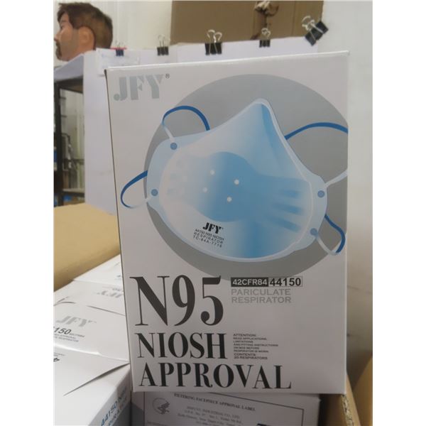 N95 Forefield Mask Qty 1; Jackson R10 N95 Mask Box 90; RK98 Bio Fluid Mess Kit Qty 12