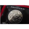 Image 2 : 1970 Manitoba Centennial Canada Silver Dollar Coin in Case