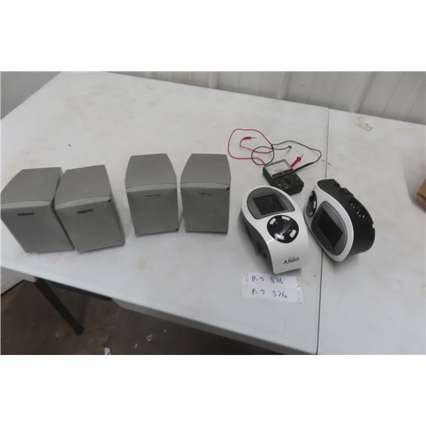 Sony SS-MSP1 Speakers, Space Heaters, and Analog Multimeter