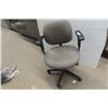 Image 1 : Adjustable Office Chair with Gray Upholstery