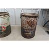 Image 1 : Red Indian Oil Drum with Imperial Gallons Marking