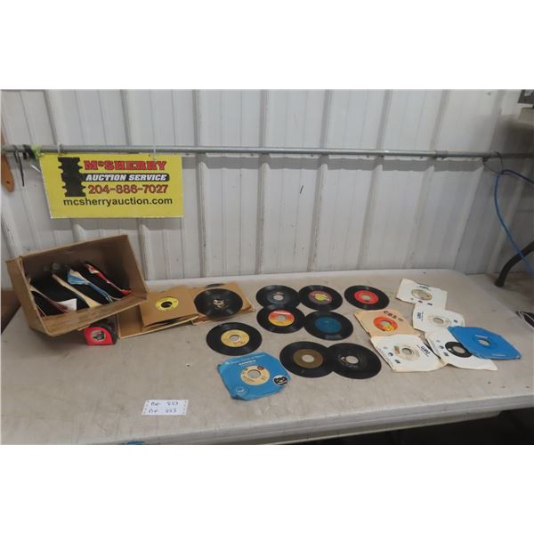 7-Inch Vinyl Records with Sleeves