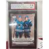 Image 1 : Graded Machim Celebrini Young Guns Teammates Card