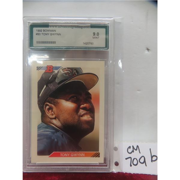Graded Tony Gwynn Baseball Card
