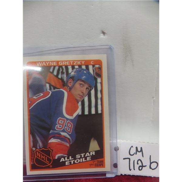 Wayne Gretzky Edmonton Oilers Card