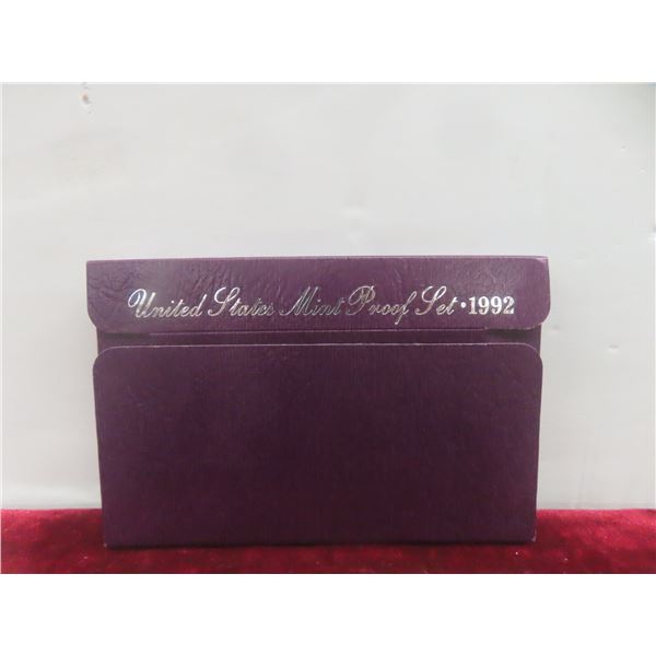1992 United States Mint Proof Coin Set
