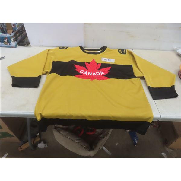 Vintage Winnipeg Falcons Team Canada Olympic Hockey Jersey - Nike - Mens XL