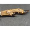 Image 11 : Vintage Rukosolingen Hoof Handled Hunting Knife - Unusual Hilt - 5" Blade - Original Sheath - Plus