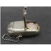 Image 5 : Antique Match Safe and Coin Holder with Bone Toothpick and Stick Lighter - Unusual