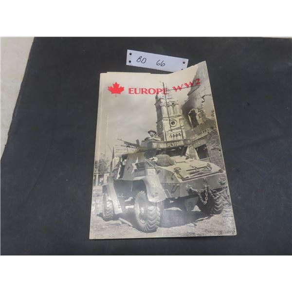 WWII Canadian Army Military Vehicles Illustrated Catalog - Rare!