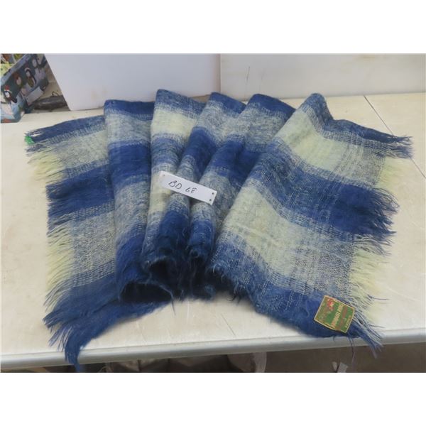 Vintage Eatons Mohair Throw Blanket - Made in Scotland