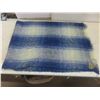 Image 4 : Vintage Eatons Mohair Throw Blanket - Made in Scotland