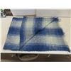 Image 5 : Vintage Eatons Mohair Throw Blanket - Made in Scotland