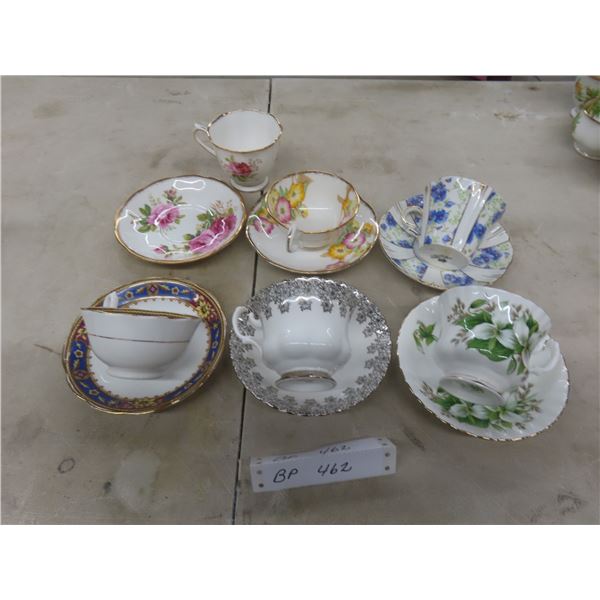 6 Cup & Saucer All Royal Albert