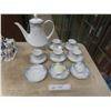Image 1 : Noritake Avalon #3390 Coffee Pot, 7 Cups & 8 Saucer Noritake Avalon #3390