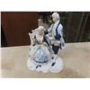 Image 5 : 2 Table Top Porcelain Figurines - 1: 7" W x 9" H - 1: 3" W x 7" H