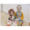 Image 4 : 5 Porcelain Figurines 7-1/2" to 5-1/2" Tall