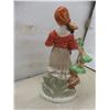 Image 6 : 5 Porcelain Figurines 7-1/2" to 5-1/2" Tall