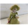 Image 11 : 3 Vintage Figurines with Stiffened Lace, 1 Ceramic Angel, 1 Ucagco Japan Ceramic Girl with Parasol