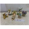 Image 1 : 3 Cherished Teddies, 1 Humming Bird, 1 Shoe, 1 Hydrangea Flower Bee Trinket Box, 1 Peter Rabbit