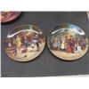 Image 2 : 5 Berlin Design Hanging Plates Marked West Germany