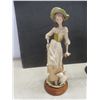 Image 6 : Vintage Giuseppe Armani Capodimonte Shepherd Boy with Sheep Figurine, Woman Figurine with a Lamb