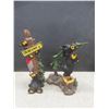 Image 2 : 4 Pcs by Bear Foots Bear by Jeff Fleming - The 2 Bear on the Stump is a Puzzle - 1 Boy with Dog