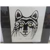 Image 3 : 1 Native Aboriginal Picture in the Shadow by Daniel James Martin Manitoba Artist 14" x 11"