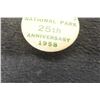 Image 3 : Rare 1958 Riding Mountain National Park 25th Anniversary Pin Button with Bison