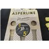 Image 4 : Antique Rare Sperling MB Druggist Store - Asperline Cardboard Display with 15 Asperline Tins with