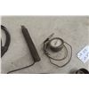 Image 4 : Old Tool & Gauges Lot: 2 Gauges, Sheep Shears, SK Tool Case, Wrench, Plumbers Tool, Repurpose Iron