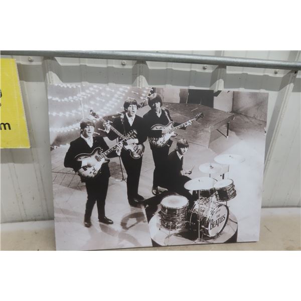 The Beatles Canvas Hanging Wall Art Picture 24" x 18"